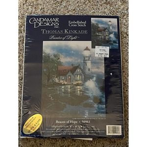 Thomas Kincaid Painter of Light Crosstitch kit Candamar designs 50961